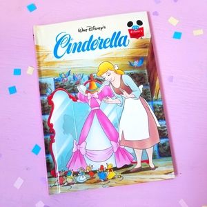 1995 Vintage Disney Cinderella Childrens Book